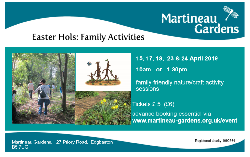 Martineau Gardens flyer